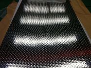 2mm 5 Bar Aluminium Checker Plate Cold Rolling Materials ISO Certification