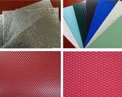 Color Coated Embossing On Aluminium Sheet Yield Strength For Roofing Decoration