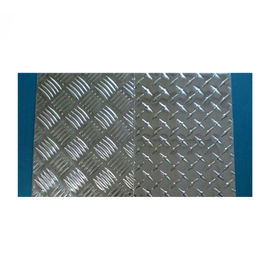 Diamond Embossed Aluminum Sheet 3003 3A21 0.4mm - 7mm Thickness For Anti Slip Floor