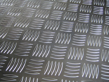 Polishing Aluminum Diamond Plate Flooring , Checkered Aluminum Sheets