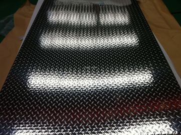 Silver 6mm Aluminium Checker Plate 3004 Diamond Tread Aluminum Sheet