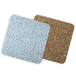 Painted 3003 Embossed Aluminum Sheet Oxidation Finish Surface Anti - Corrosion